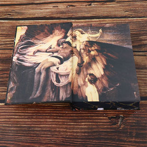 Custom Hardcover Sprayed Edge Dark Fantasy Romance Novel <b>Book</b> Printing Gold Foil Cover Special Edition Perfect Binding OEM ODM - Product Image 5