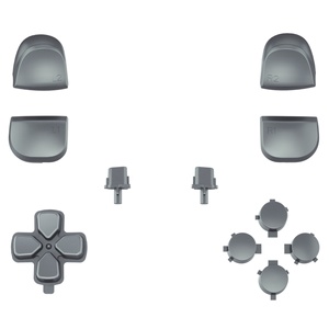 Juego Completo de Botones Personalizados para PS5 Bdm010 Bdm020, con D-pad y Joystick de Acción en Gris Metálico - Product Image 1