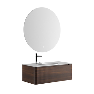 Set Moderno di Mobile <span class=keywords><strong>Bagno</strong></span> con Specchio LED, Best Seller per Uso in <span class=keywords><strong>Bagno</strong></span> - Product Image 1