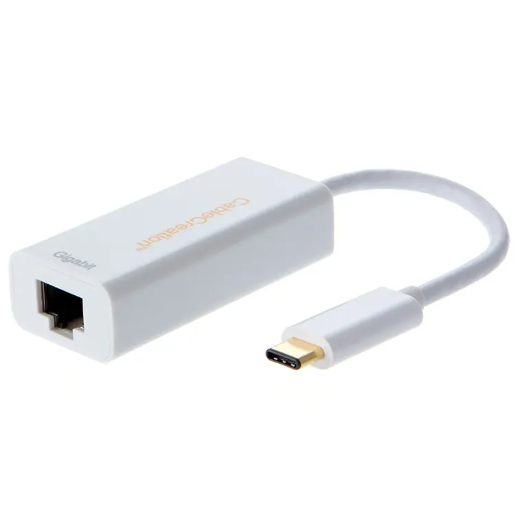 CableCreatin C tipi Ethernet adaptörü USB3.1 10/100/1000Mbps Gigabit Ethernet RJ45 LAN ağ adaptörü
