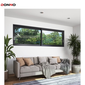 Fenêtre coulissante de maison insonorisée moderne personnalisée isolation thermique et froide fenêtre coulissante en aluminium à double vitrage - Product Image 4