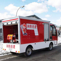 Mini camion-citerne électrique neuf à moteur diesel avec pompe à eau de 1600 L pour utilisation dans les parcs, les campus et les usines