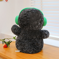 Peluche musicale de pingouin en mouvement de 8 pouces, prix amusant pour machine à griffes et cadeau pour enfants