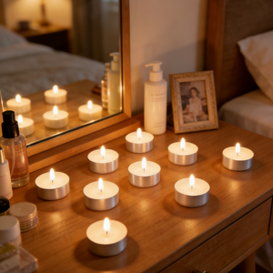 Velas de <span class=keywords><strong>Parafina</strong></span> Prensada Directas de Fábrica, Velas de Cumpleaños con Iluminación de 1 a 9 Horas para Decoración del Hogar, Navidad, de Hebei - Product Image 4