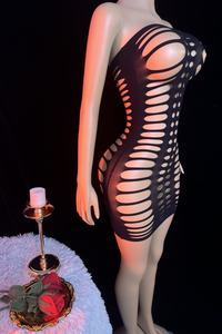 Женское Сетчатое боди с открытыми плечами - Product Image 4