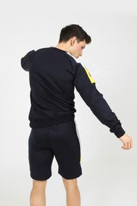 Chándal informal de verano 2021 para hombre, camiseta de manga corta, conjuntos de pantalones cortos, conjunto de Fitness de dos piezas, chándal informal, conjunto doble - Product Image 2