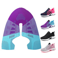 Tissu Flyknit respirant de qualité supérieure, léger, multifonctionnel, tricotage de précision, tissu Flyknit 3D