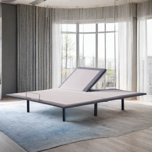 Yatak sabitleyici bölünmüş kral kraliçe tam boy akıllı elektrikli Matel ev için ayarlanabilir karyola iskeleti baz - Product Image 1
