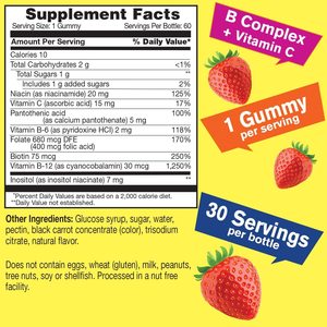 OEM/ODM Conveniente forma de goma Suplemento <span class=keywords><strong>para</strong></span> el cuidado de la salud Complejo sabroso <span class=keywords><strong>B</strong></span> + VC Rico en vitamina C y complejo <span class=keywords><strong>B</strong></span> - Product Image 4