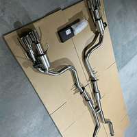 Système d'échappement Catback pour Lexus RCF GSF IS500 5.0, tuyau en acier inoxydable avec silencieux à valve, pièces de tuning automobile