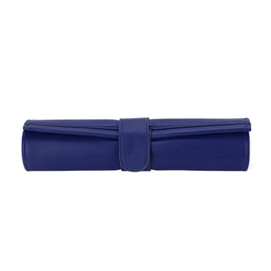 Set <span class=keywords><strong>da</strong></span> Viaggio Backgammon Arrotolabile, Colore Blu, in Pelle PU, Portatile, per Compagni di Viaggio - Product Image 3