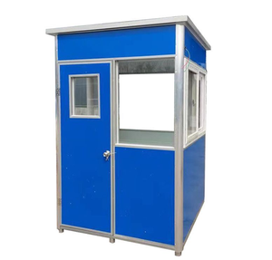 Hiện Đại Ngoài Trời Di Động Không Thấm Nước Bảo Vệ An Ninh Gian Hàng Nhỏ Nhà Tạm Thời Cabin Làm Bánh Sandwich Thép Bảng Điều Chỉnh Văn Phòng Xây Dựng - Product Image 5