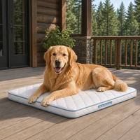 Matelas de lit pour chien d'extérieur à support multicouche pour auvent de camping-car, pour chiens de petite taille et très grands, OEM personnalisé