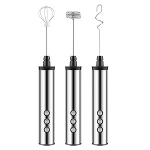 <span class=keywords><strong>Mousseur</strong></span> <span class=keywords><strong>à</strong></span> <span class=keywords><strong>lait</strong></span> électrique portatif rechargeable par USB, fouet en acier inoxydable 304, 11000 tr/min pour café - Product Image 2