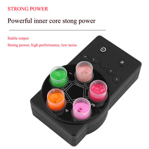 เครื่องผสมหมึกสักแม่เหล็กไฟฟ้า 110V-220V เครื่องเขย่าสีดำสำหรับการแต่งหน้าถาวร - Product Image 3