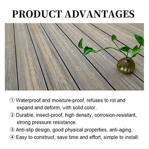 24Mm Dik 140Mm Breed Wpc Outdoor <span class=keywords><strong>Decking</strong></span> 3d Reliëf Hout Kunststof Composiet Vloeren Voor Tuin Patio Bij Het Zwembad - Product Image 5