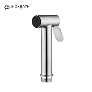 Ensemble de douche Shattaf en acier inoxydable 304 avec inverseur, tuyau flexible et bec de robinet <span class=keywords><strong>pour</strong></span> toilettes et salles de bain - Product Image 5