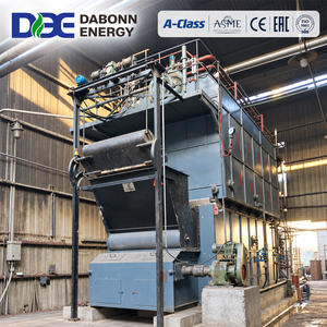 Chaudière à vapeur à tubes de fumée au charbon de bois 2 tonnes 1 tonne, à grille à chaînes, pour combustible bois <span class=keywords><strong>et</strong></span> balles de riz, pour le <span class=keywords><strong>chauffage</strong></span> des usines alimentaires <span class=keywords><strong>et</strong></span> de process - Product Image 1