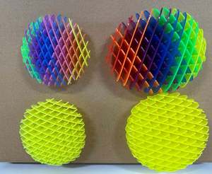 Juguete Sensorial Flexible de Gusano, Juguete Antiestrés de Plástico Deformable, Regalo para Niños, Recuerdo de Fiesta - Product Image 3