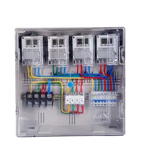 factory OEM single phase electric meter box good quality customized plastic electric enclosure