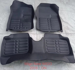 الماس الساخن ضغط جديد تصميم Pvc جلدية صفين سيارة الحصير جودة عالية دواسات خاصة للسيارات لسوزوكي سويفت Drire 2020 - Product Image 6