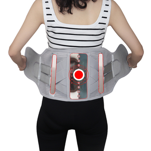 <span class=keywords><strong>Ceinture</strong></span> élastique respirante de soutien de la taille avec plaque d'acier Protection <span class=keywords><strong>lombaire</strong></span> réglable pour les maux de dos - Product Image 5