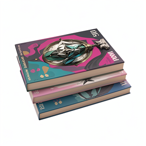 Libro con Copertina Rigida <span class=keywords><strong>di</strong></span> Lusso Personalizzata con Bordi Spruzzati, Edizione Speciale, Stampa con Lamina Personalizzata e Goffratura Artigianale - Product Image 5
