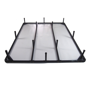 Base de Cama Individual de Madera con Diseño Moderno y Lujoso, Modelo AX-803, de Foshan Solid Furniture - Product Image 1