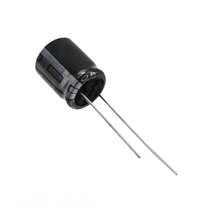 Condensador de canal del fabricante 4.7 uF CAP ALUM 4.7UF 20% 400V RADIAL ECA-2GHG4R7B de montaje a través de orificio - Product Image 1