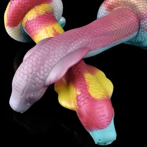 YOCY NEW 15 Inched Super Long Liquid Silicone Snake Sex Toy Huge Dragon <b>Dildo</b> Erotic Sex Toys Kinky Colorful <b>Dildos</b> for Women - Product Image 6