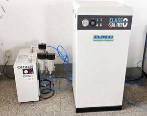 7 5kw/10hp 2.5bar 1.0m/3/min libre de aceite desplazamiento compresor de aire para cemento de transferencia - Product Image 4