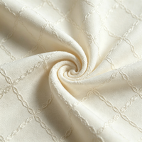 Tissu Jacquard Tissé 100% Polyester du Fabricant, Motif Texturé, Largeur 98 pouces, Résistant à l'Abrasion, Écologique, pour Ameublement et Salle à Manger