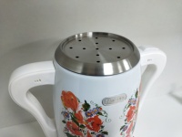 Bouilloire électrique 3500ML + 600ML, Mini, Portable, en plastique écologique, robinet en métal Unique, Samovar