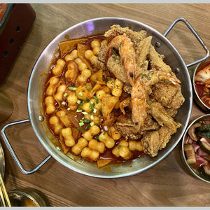 Sartén de acero inoxidable de 36/40/60cm, paellera coreana, plato de cena de Navidad - Product Image 6