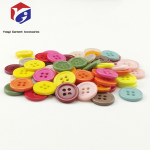 Hot Bán Nhà Sản Xuất Nhựa Nút Ưa Thích Màu Thay Thế Áo Sơ Mi Màu Đen Nút Cho Trẻ Em Màu Sắc Tự Làm Phụ Kiện Nhà Máy - Product Image 4