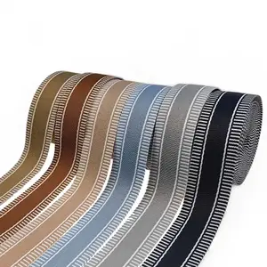 厂家批发3.8厘米涤纶丝带编织袋提花丝带包带