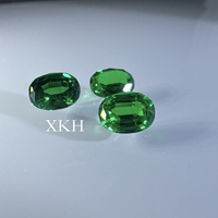 Collier de pierres précieuses en cristal de saphir artificiel rouge vert bleu jaune