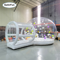 Matériau en PVC de qualité commerciale à la mode événement fête ballon dôme ballon gonflable rebondissant bulle tente