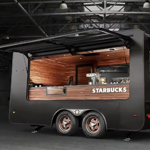 Camion de restauration mobile à prix réduit avec cuisine complète, remorque à crème glacée, vente chaude - Product Image 1
