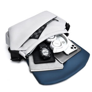 Usine OEM Sac de poitrine en tissu Oxford imperméable de grande capacité pour hommes Sac à bandoulière à la mode - Product Image 2