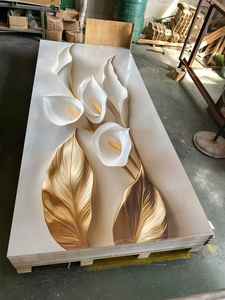 Panneau mural SPC imprimé en 3D, feuille <span class=keywords><strong>de</strong></span> marbre UV, type <span class=keywords><strong>de</strong></span> marbre blanc neige brillant, feuilles <span class=keywords><strong>de</strong></span> PVC, panneau mural en marbre, <span class=keywords><strong>plaque</strong></span> en PVC - Product Image 3