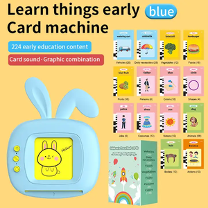 Zhorya árabe Español Francés Inglés alfabeto fonética tomando tarjetas flash parlantes máquina de aprendizaje para niños - Product Image 4