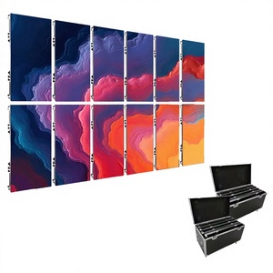Pantalla LED Interior a Todo Color P4.81 500x500mm con Gabinete de Aluminio para Publicidad y Eventos en Discotecas, Interior P4.81 500*500 Interior P4 - Product Image 3