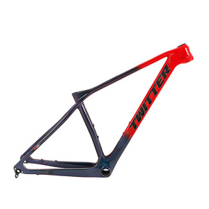 Predatorpro Caméléon 27.5/29 pouces Top Predator en Fiber de carbone cadre de vélo de montagne conception d'arbre de baril frein à disque changement de couleur - Product Image 1