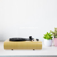 Vente flash - Gramophone à entraînement par courroie, platine vinyle 3 vitesses, phonographe LP, musique pleine de sens rituel, lecteur de disques