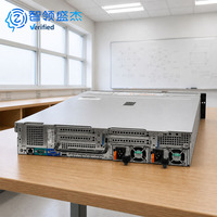 Serveur d'entreprise R730 2U d'occasion, double GPU, disques à échange à chaud, alimentation redondante pour les entreprises ERP Cloud