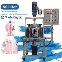 Homogénéisateur mélangeur émulsifiant pour shampoing liquide et savon, mélangeur à cisaillement élevé, machine homogénéisatrice pour produits chimiques liquides et savons
