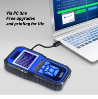 Escáner de Diagnóstico Completo KW450 para VW y Audi con Pantalla TFT de 2.8 Pulgadas, Compatible con OBD2, Ajuste Universal, 12V, Certificado CE
