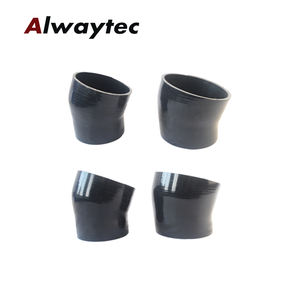 Tuyau en silicone personnalisé résistant aux hautes températures, coudes en silicone noir et bleu, tuyau en caoutchouc 45 90 135 180 degrés, tuyau de chauffage en silicone - Product Image 3