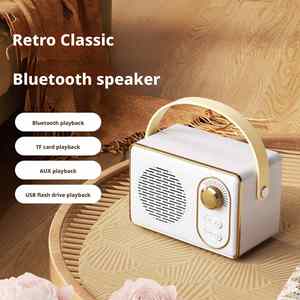 Best Price <b>Mini</b> Retro Wireless Blue Tooth Professional Audio <b>Speakers</b> <b>Speaker</b> Vintage Mid Range Loudspeaker - Product Image 6